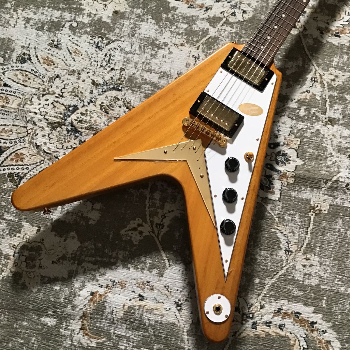エレキギター／フライングVEpiphone/Korina Flying V Aged Natural