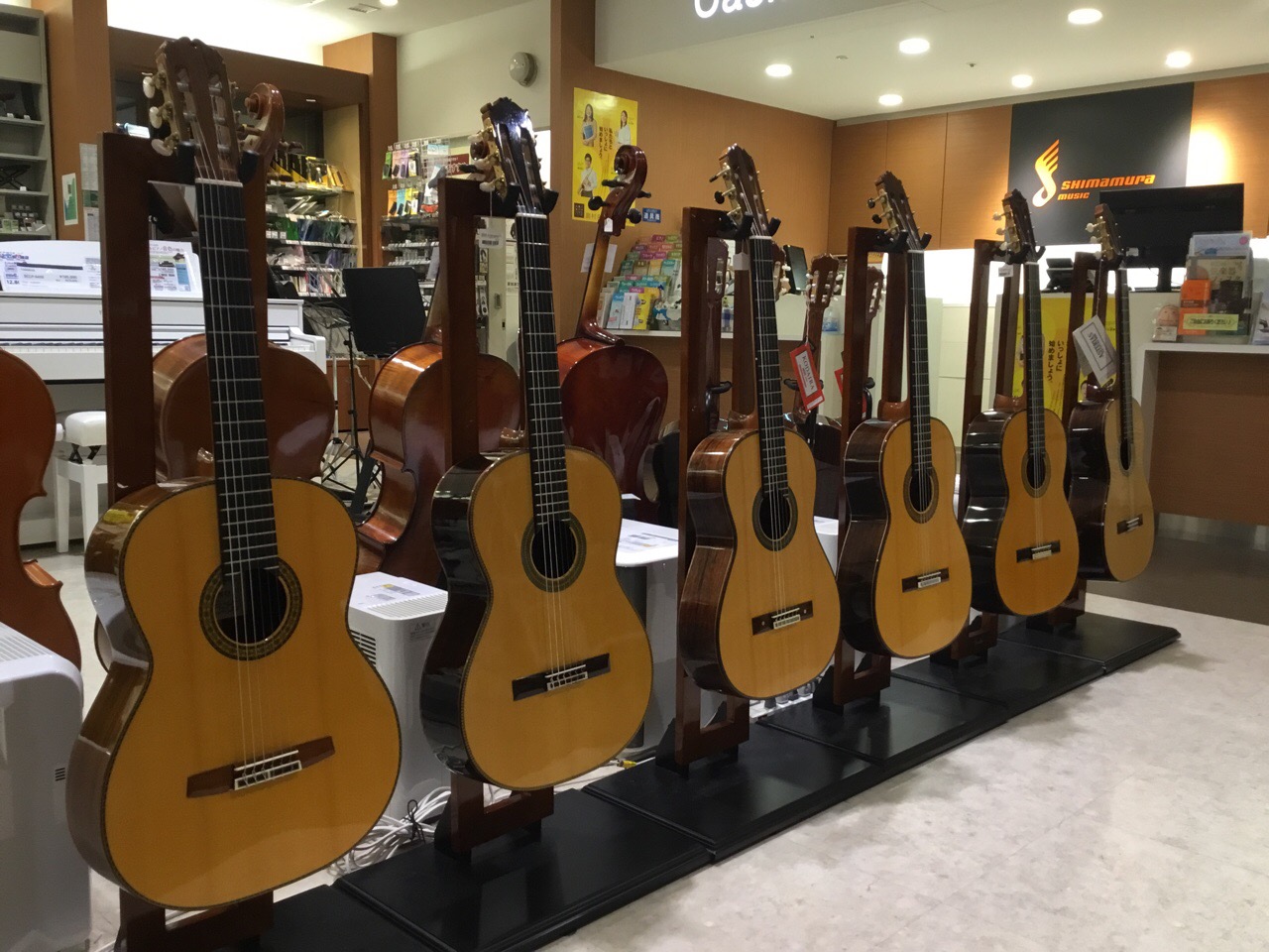 クラシックギター展示情報