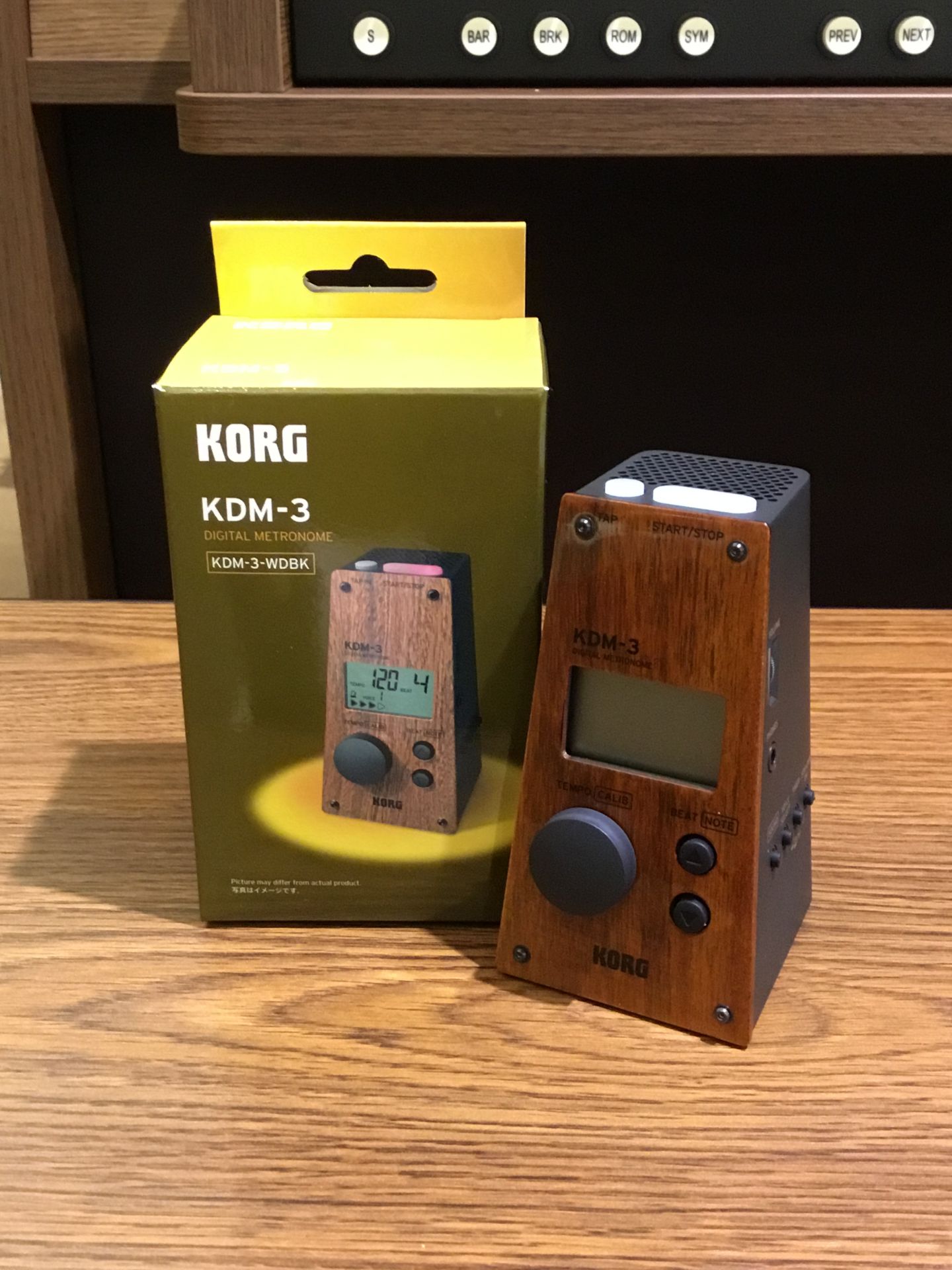 【KORG】KDM-3-WDBK　電子メトロノーム入荷しました