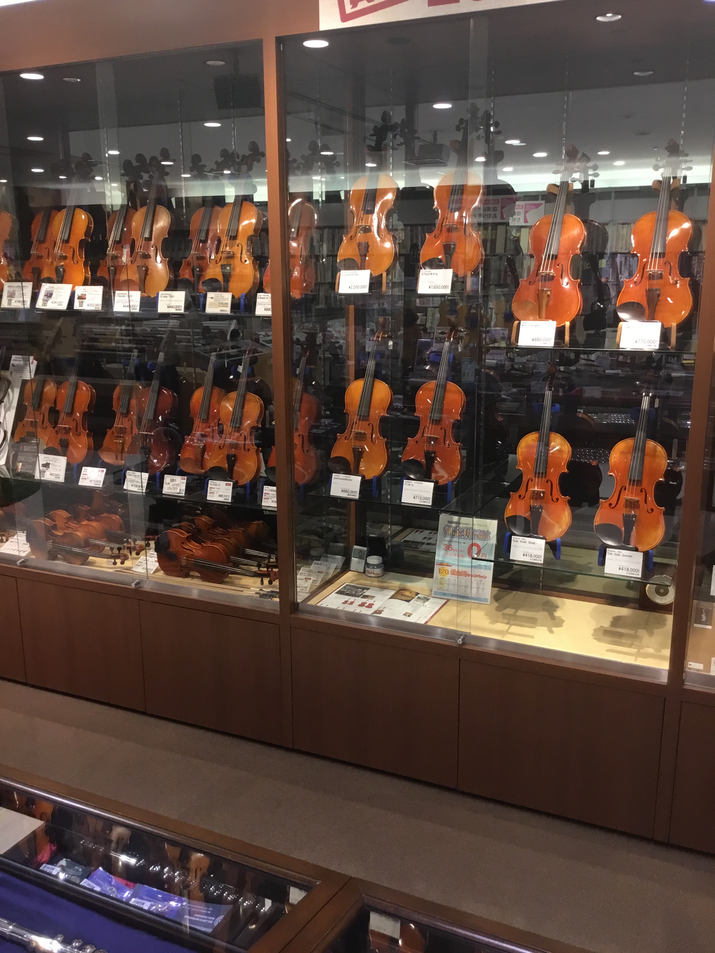 弦楽器フェスタin札幌クラシック店　先行展示バイオリンのご紹介
