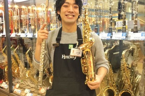 スタッフ写真 管楽器・管楽器アクセサリー 小野