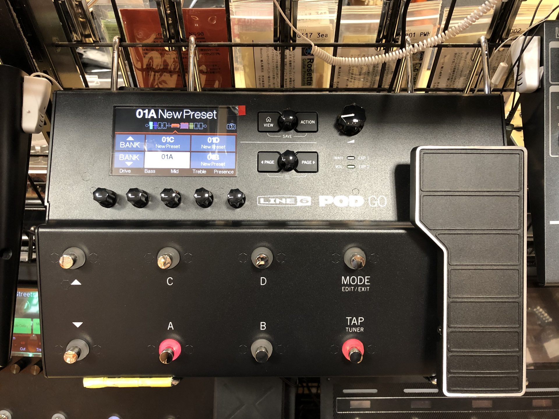 LINE6 /POD GO 入荷しました！