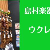 ウクレレ入荷情報