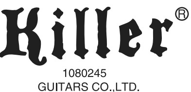 今も尚、根強い人気を誇るKiller Guitars。　そんなKillerの各モデル仕様変更に伴い、Killer Guitarsフェアを開催致します。　 是非この機会に各モデルをお手に取ってご覧下さい。 それでは、Killerフェアで展示するモデルをご紹介致します。　
