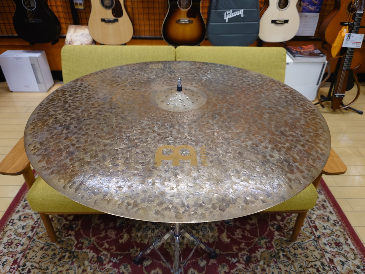 ライドシンバル Byzance Dark シリーズBig Apple Dark Ride 26”(プロトタイプ)