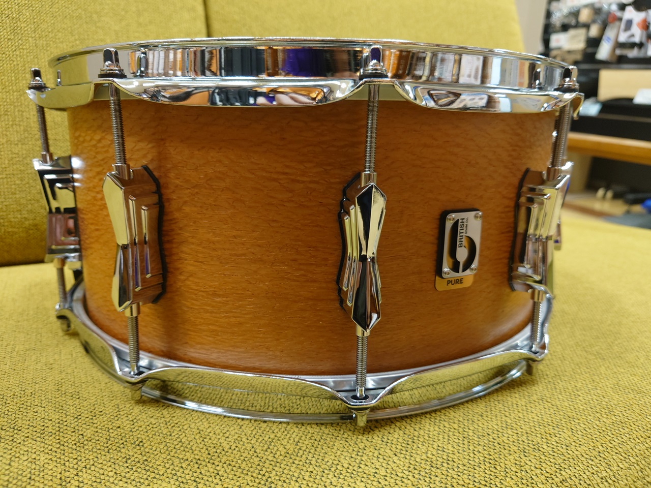 British DrumPURE ULTRA Fishtail Oak（品番：FR-14-65-SN-PRU）