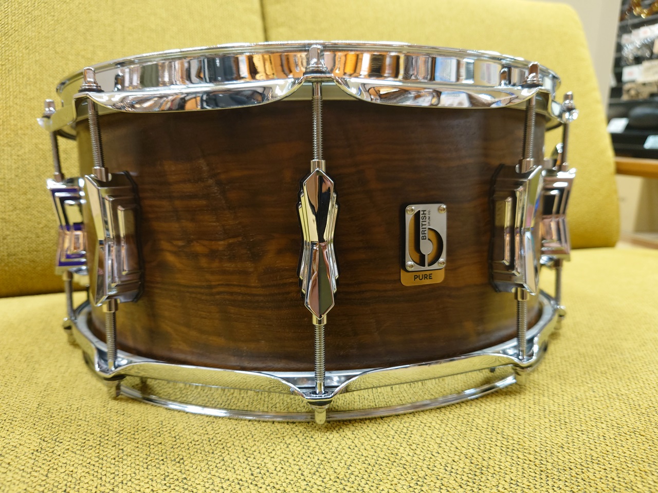 British DrumPURE ULTRA Chicken Scratch Imbuia（品番：FR-14-65-SN-PRU）