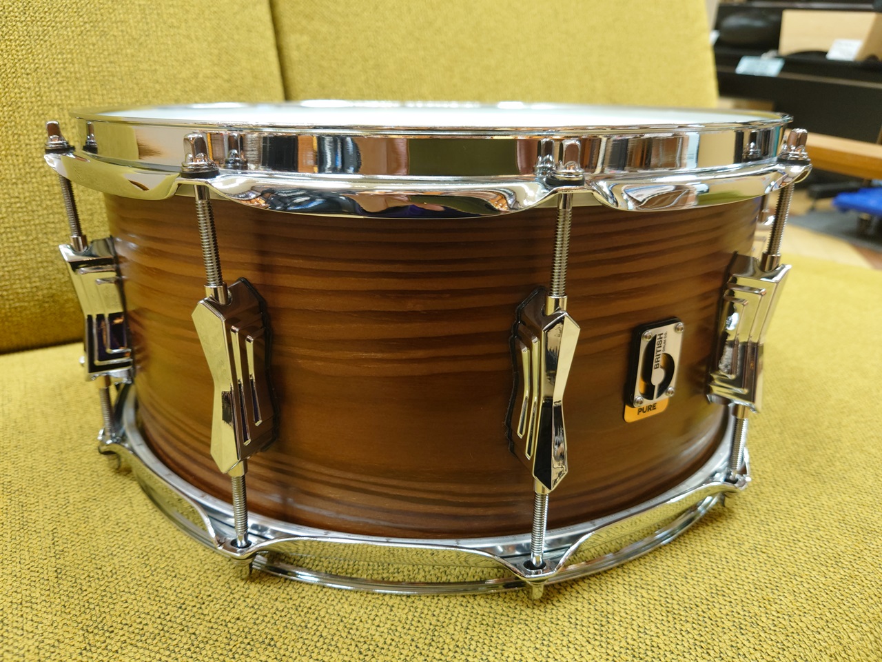 British DrumPURE Fumed Larch（品番：FR-14-65-SN-PR）
