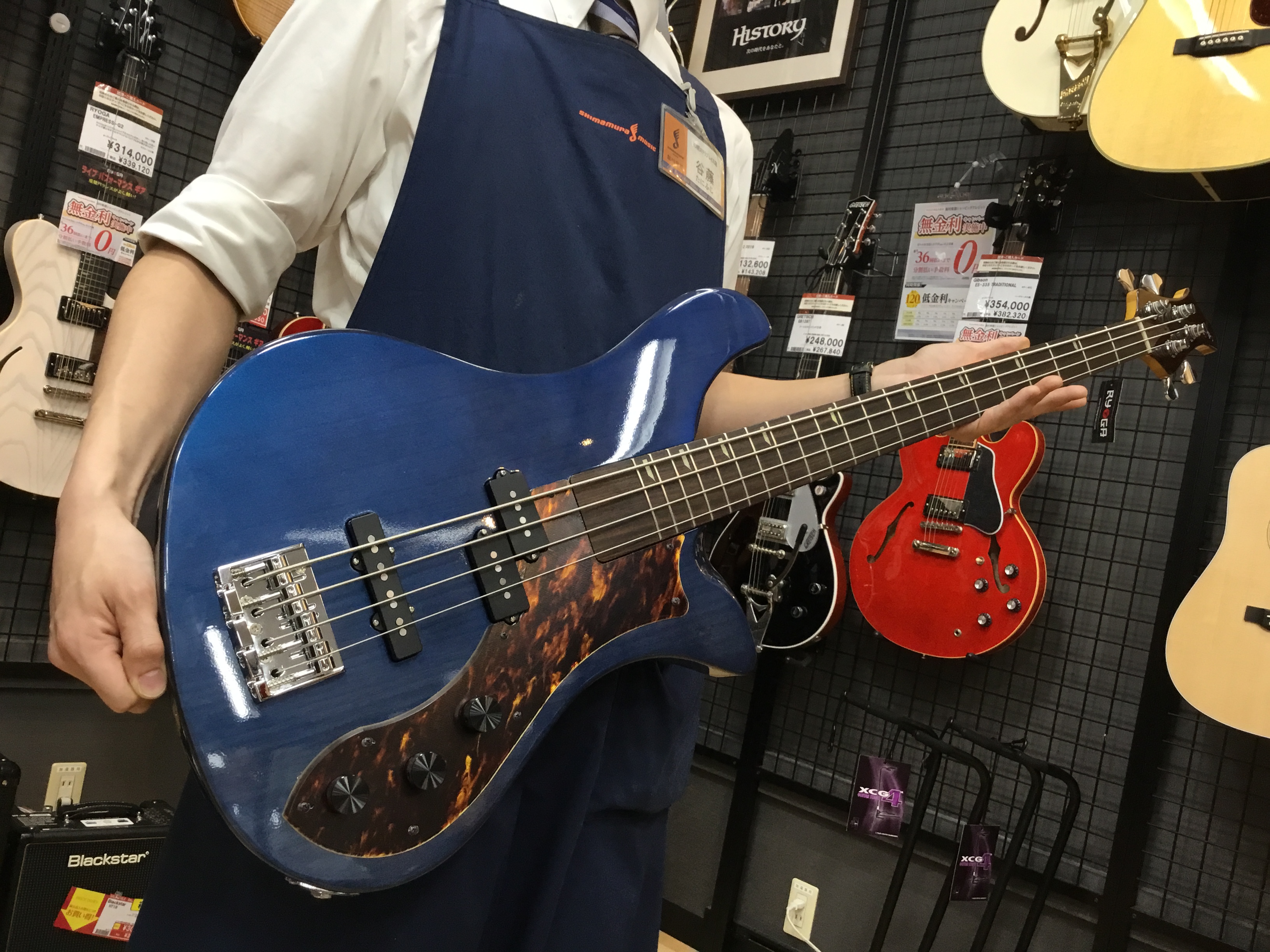 *RYOGA DIVER B442入荷致しました！ 渋い青、気持ちの良い重低音、ロングスケールだからこそのハリのある高域、全てが最高です! **RYOGAとは "日本人にとって本当に弾きやすいギターって、どんなのだろう？" "良いライブパフォーマンスを可能にするギターって、どんなのだろう？" その答 […]