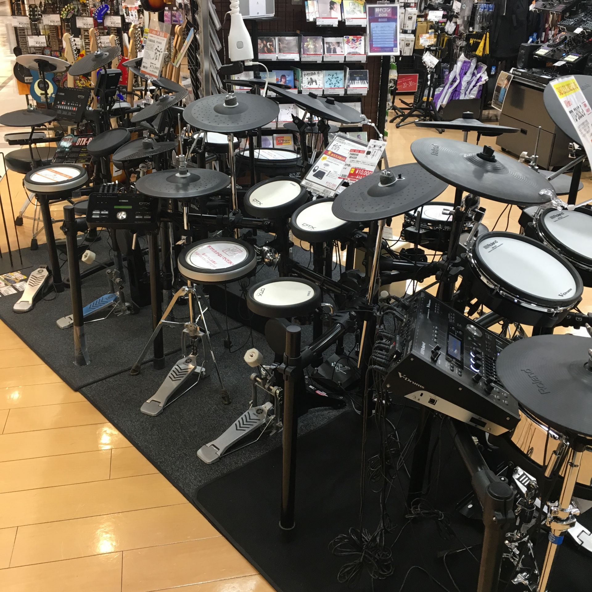 電子ドラム買うなら 島村楽器札幌ステラプレイス店 札幌ステラプレイス店 店舗情報 島村楽器