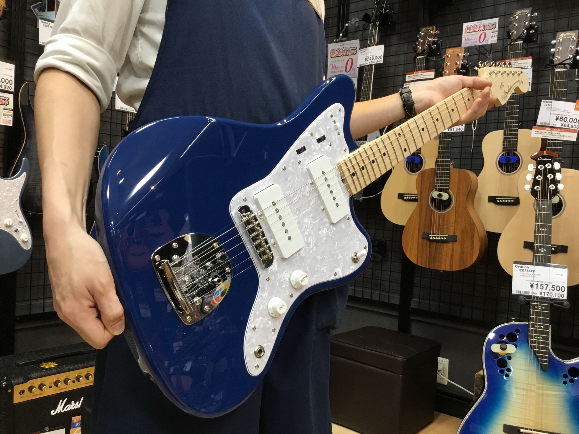 *Fender Made in Japan HYBRID Jazzmaster MN入荷いたしました！ **テーマは日本の伝統色“藍” 伝統的なルックスと現代的なスペックが融合したMade in Japan Hybridシリーズ初のジャズマスター。 日本の伝統的なカラーである藍色からインスパイアされ […]