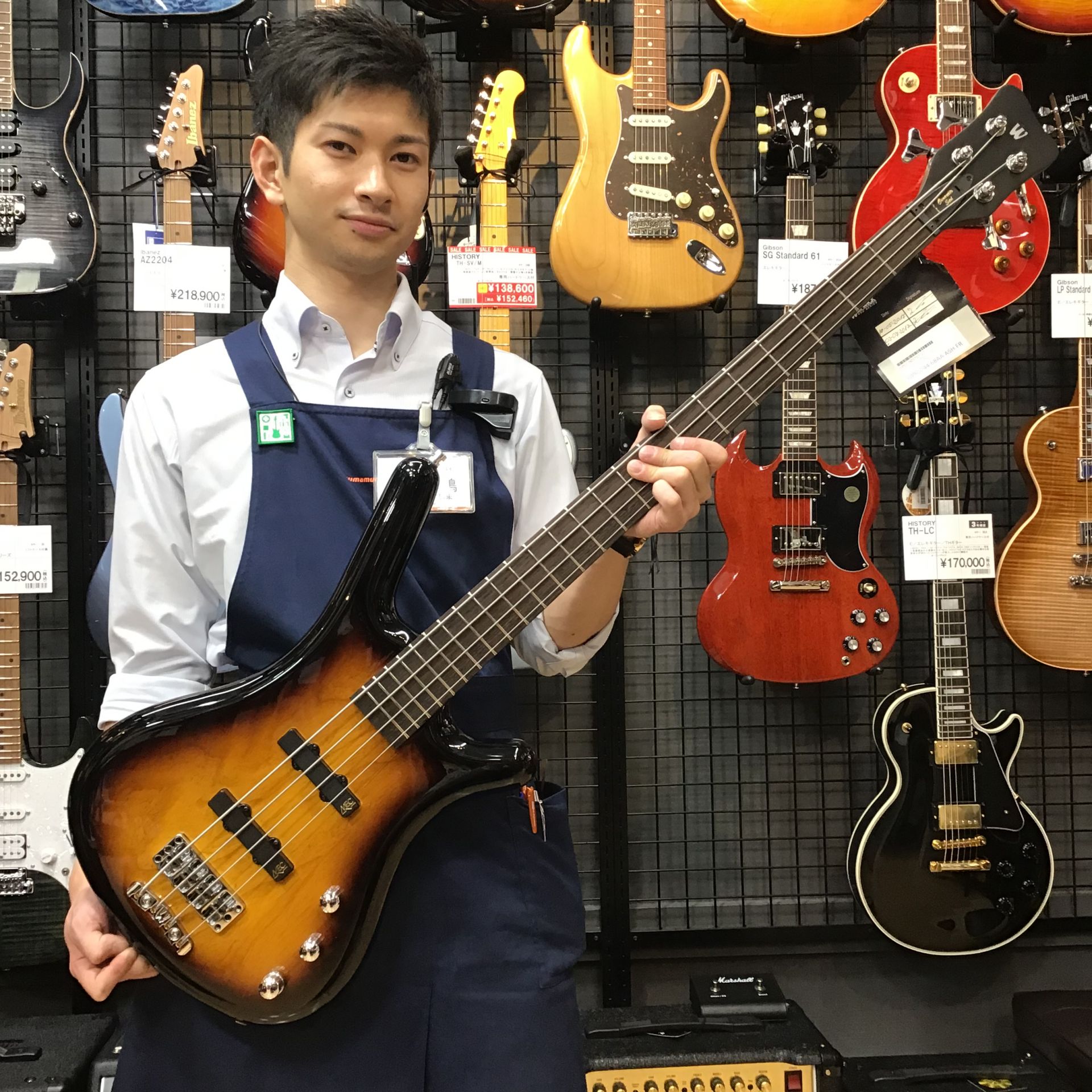 **Warwick TB Corvette Ash Act4 VSHP入荷致しました！ 当店担当スタッフによる[!!選定品!!]！ |*ブランド|*商品型名|*定価(税込)|*販売価格(税込)| |Warwick|TB Corvette Ash Act4 VSHP|¥192,500|[!¥134,7 […]