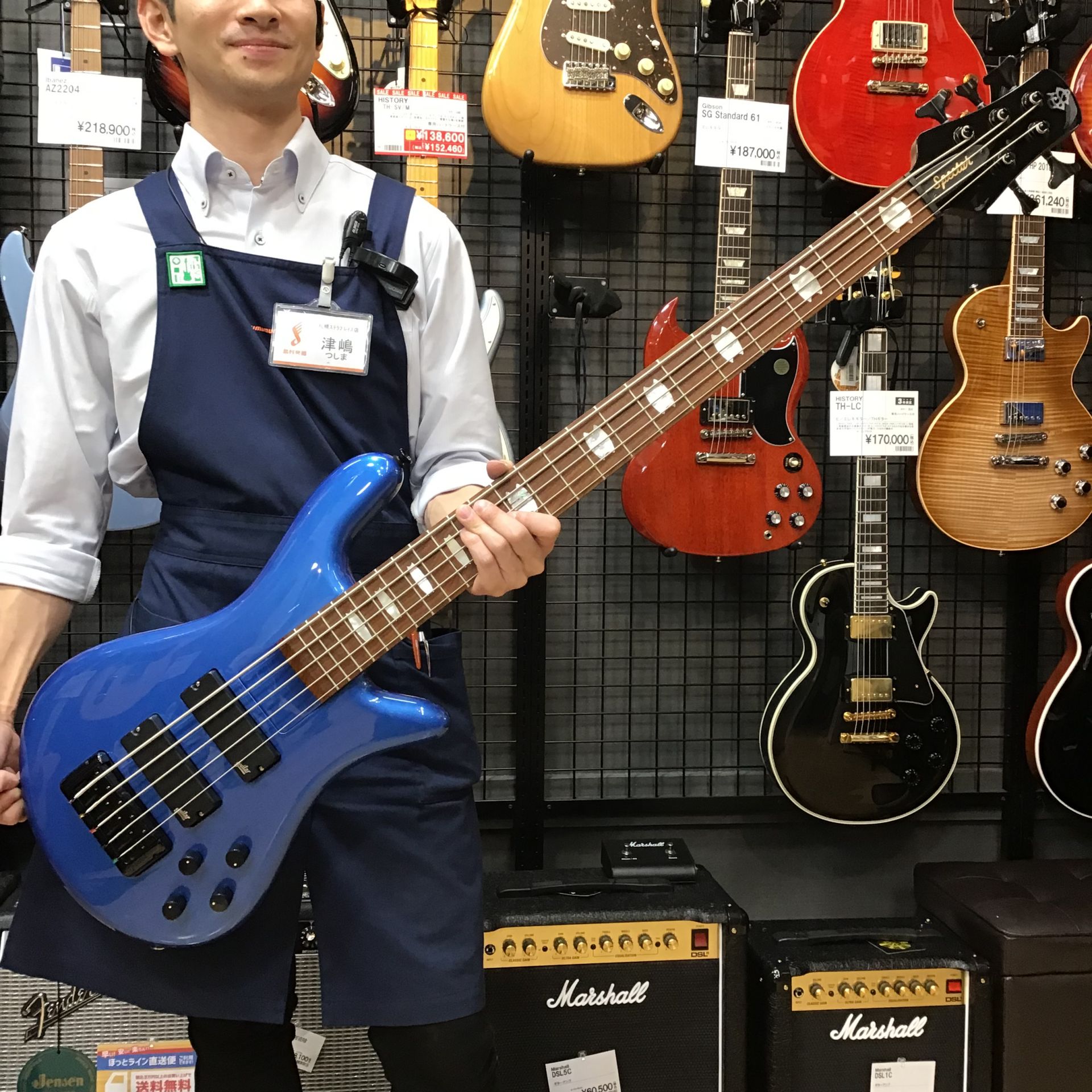 **Spector EuroBolt 5 MB入荷致しました！ 当店担当スタッフによる[!!選定品!!]！ |*ブランド|*商品型名|*定価(税込)|*販売価格(税込)| |Spector|EuroBolt 5 MB|¥313,500|[!¥199,800(税込)!]| *お問い合わせ エレキギター […]