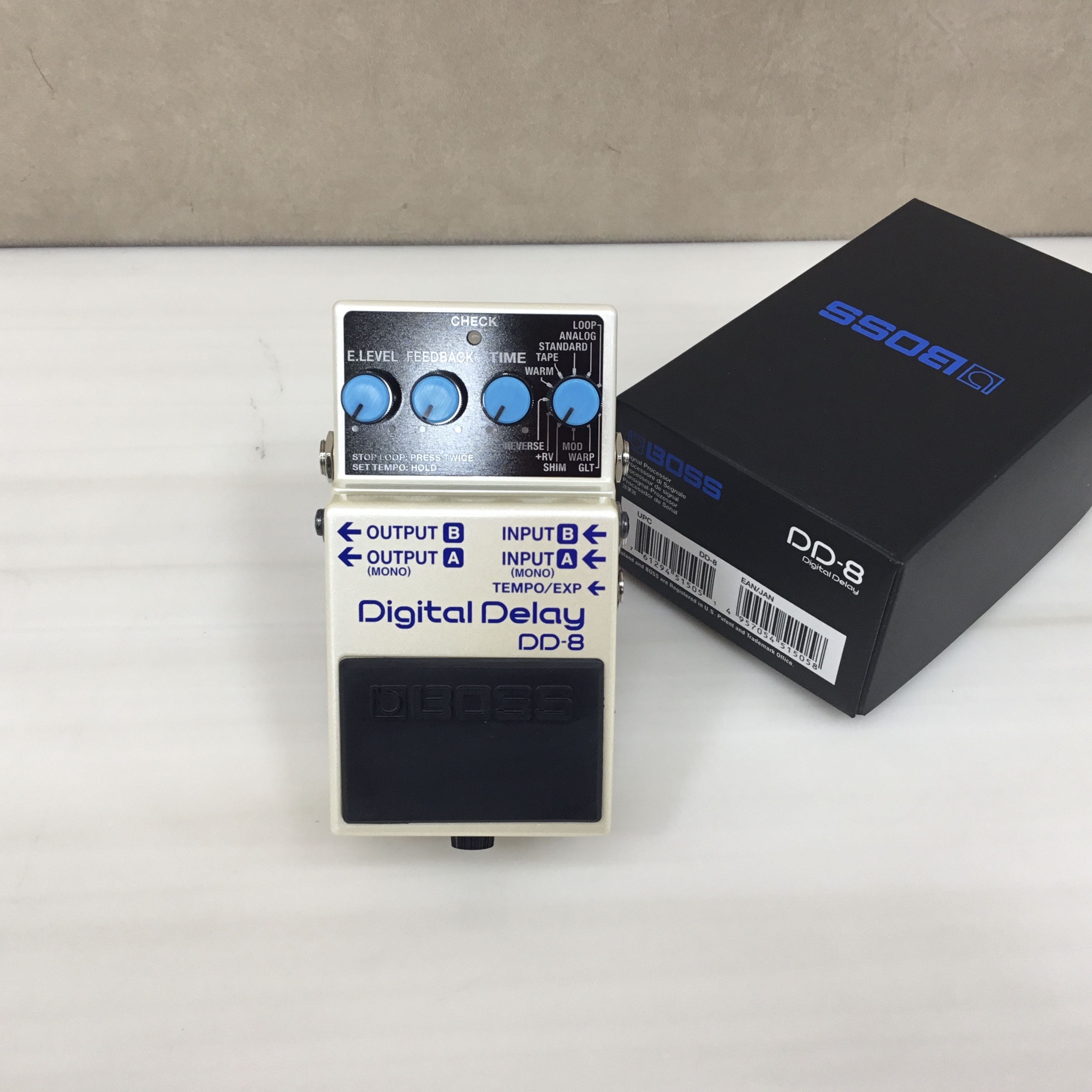 【エフェクター新着情報】BOSS DD-8入荷しました！