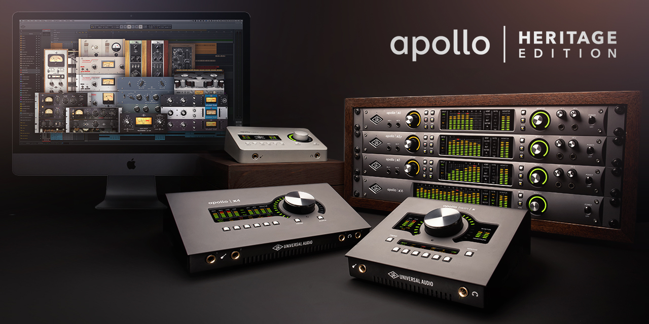 Universal Audioが、Apollo x4を除くApolloデスクトップモデル6製品に、人気プラグインをはじめからバンドルした「Heritage Edition」を発売。 *Heritage Edition Apollo Twinシリーズ4機種とApollo Soloシリーズ2機種に$1, […]