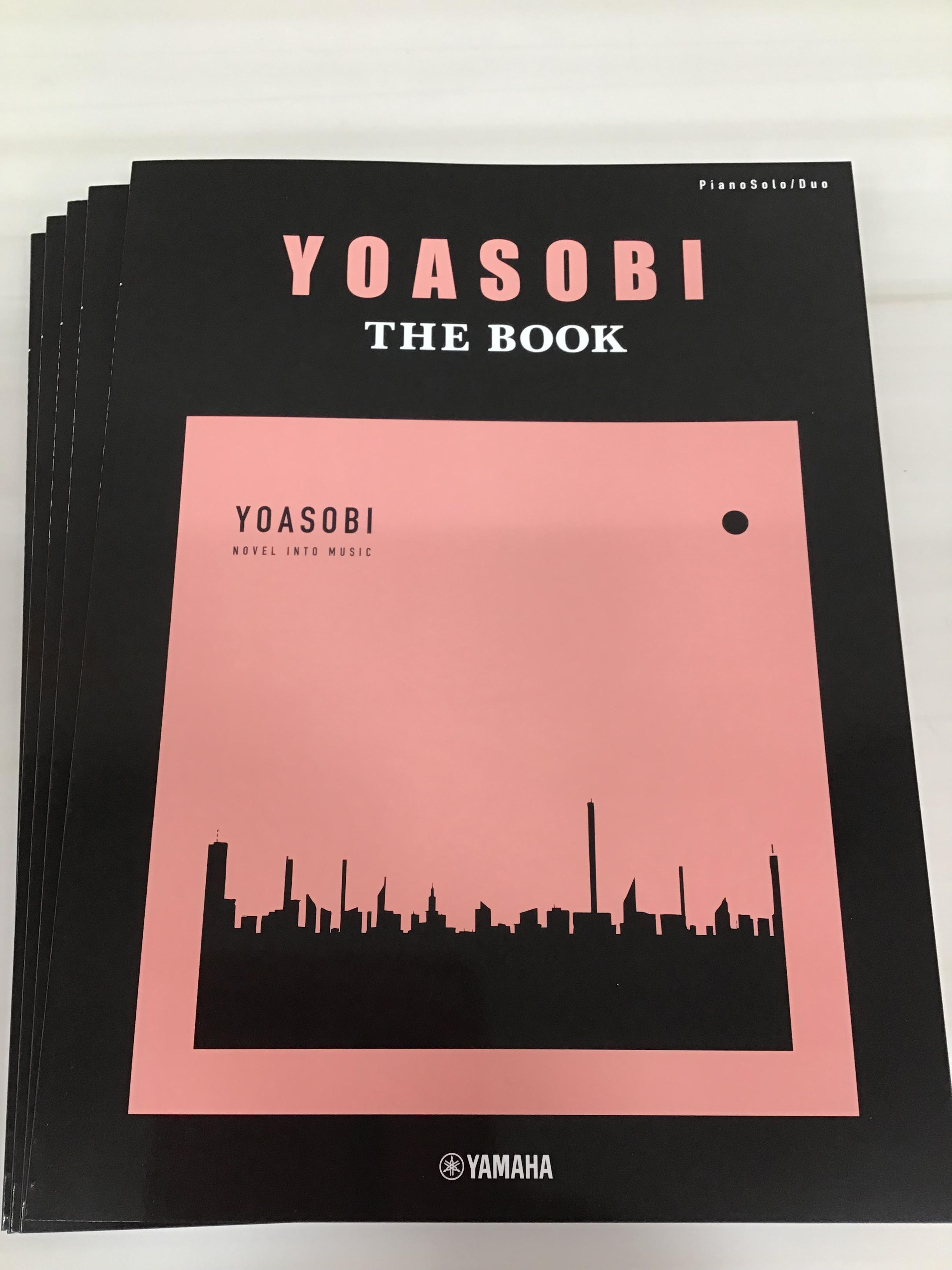 【新刊】ピアノソロ・連弾 YOASOBI「THE BOOK」が入荷しました！