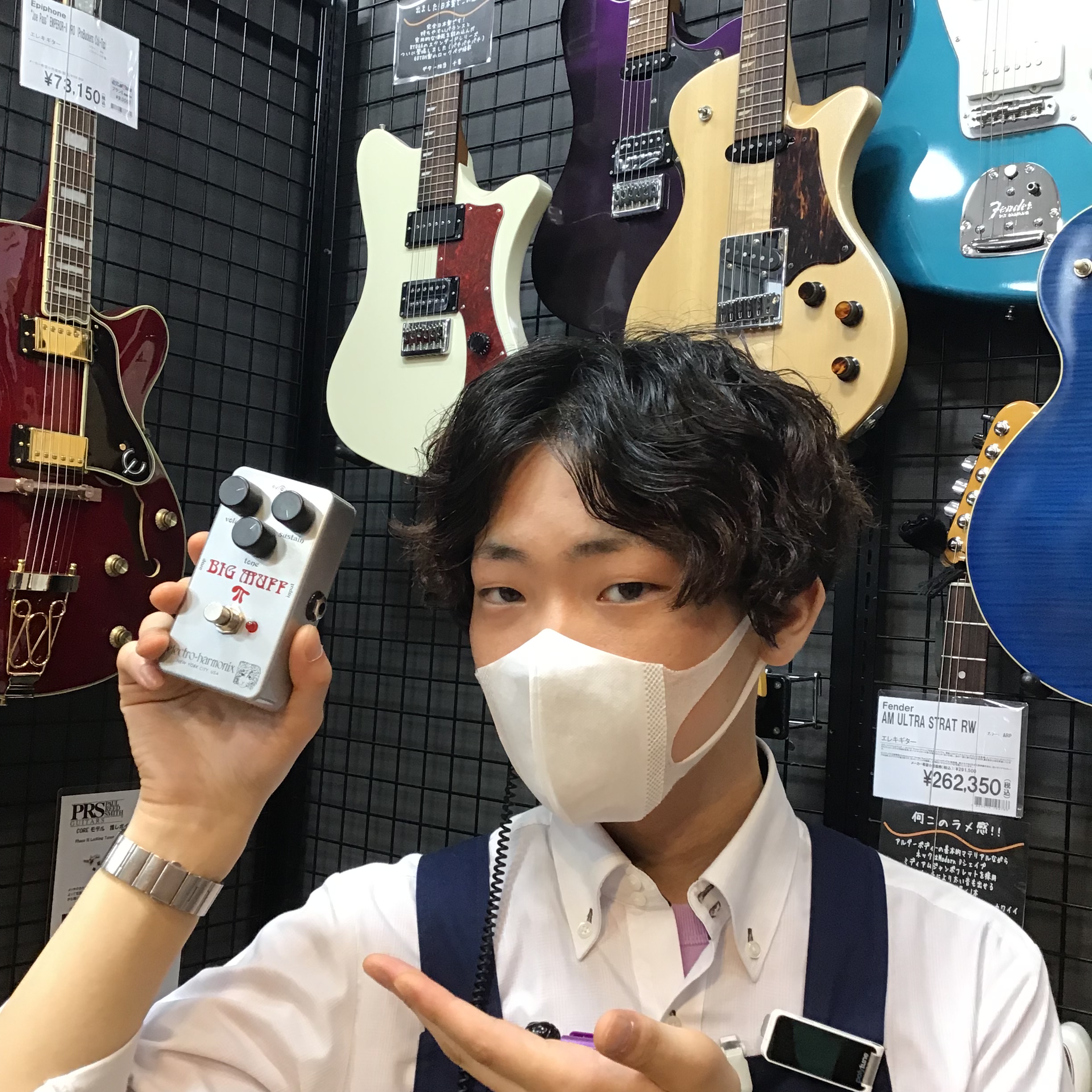 Electro Harmonix Ram’s Head Big Muff Pi、入荷しています！