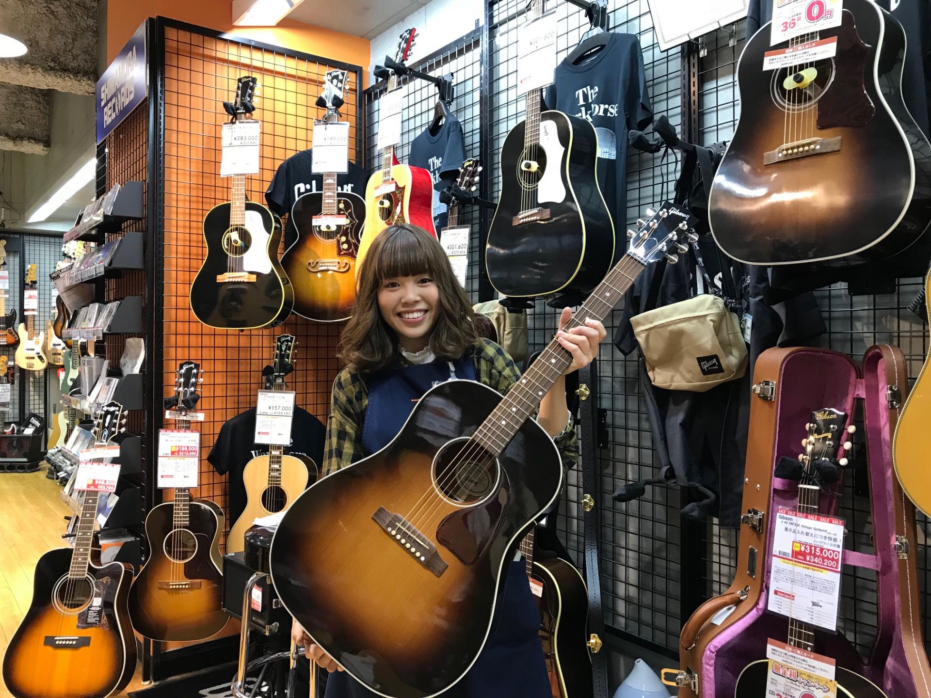 Gibson アコースティック Five Star Dealer 当店のご案内