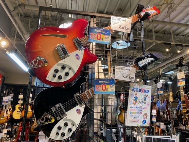 札幌パルコ店に老舗中の老舗メーカーRickenbacker（リッケンバッカー）とGretsch（グレッチ）が入荷しました！是非ご覧くださいませ！ |*メーカー|*型名|*販売価格]]（税込）| |Rickenbacker|Model 620 Jetglo|[!￥246,400!]| |Rickenb […]