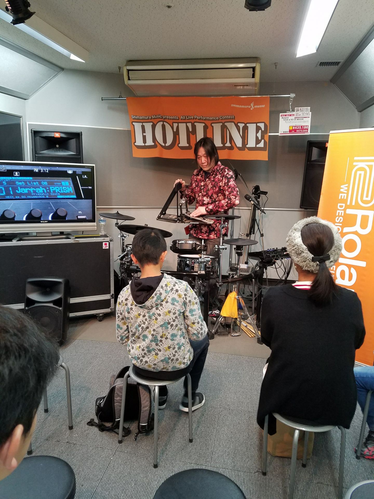 【イベント】11/19（日）V-Drums TD-50スペシャルセミナー開催しました！