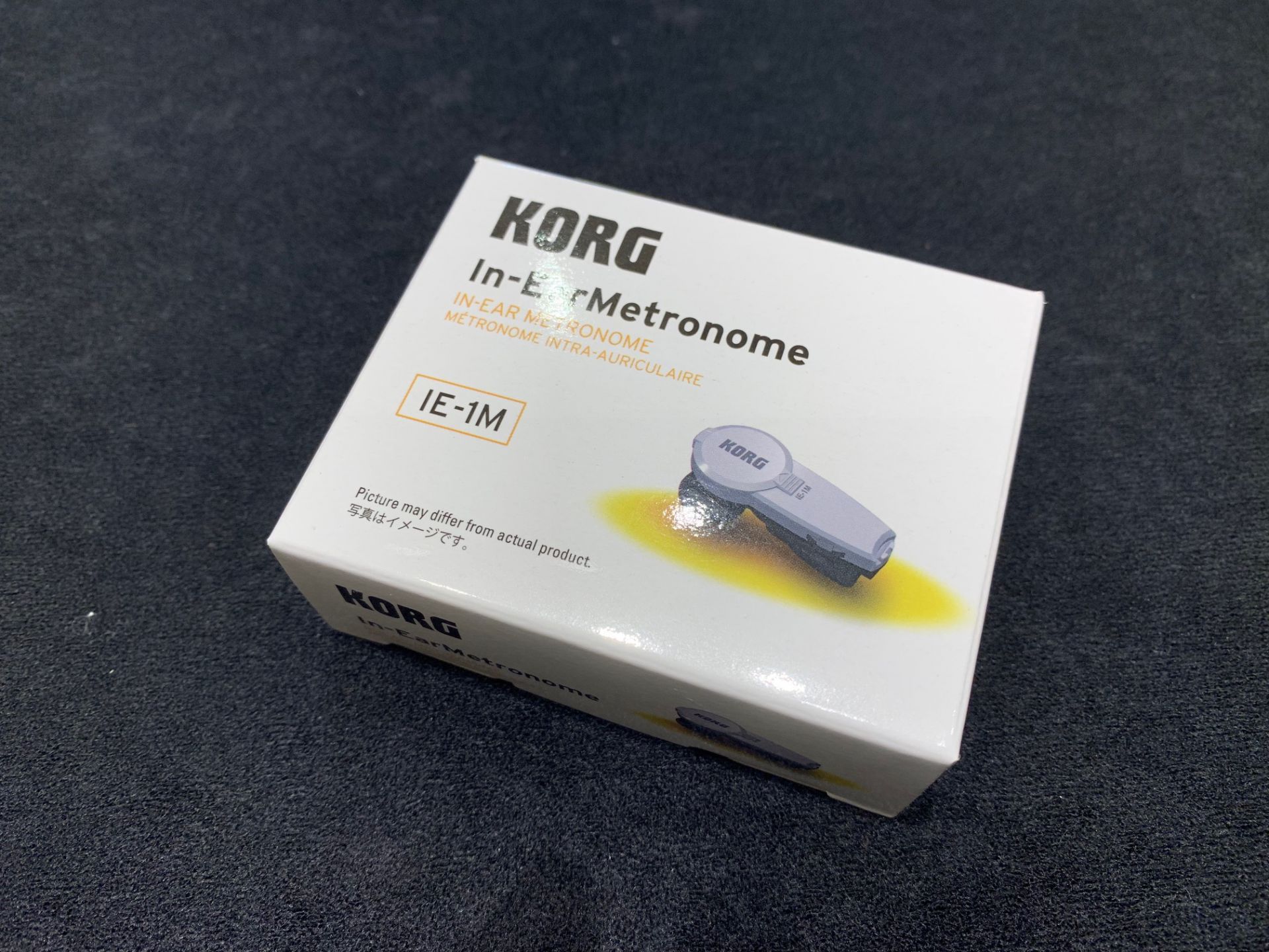 【インイヤーメトロノーム】KORG／IN-EarMetronome イヤホンのように耳にはめて使用する、超小型のメトロノーム！