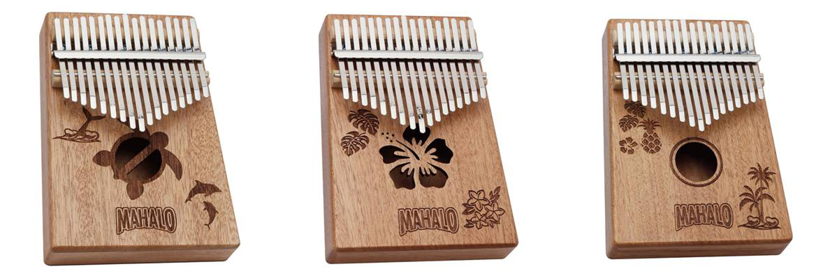 商店 MAHALO マハロ カリンバ 親指ピアノ 17キー ハワイデザイン M-KALIMBA HWI