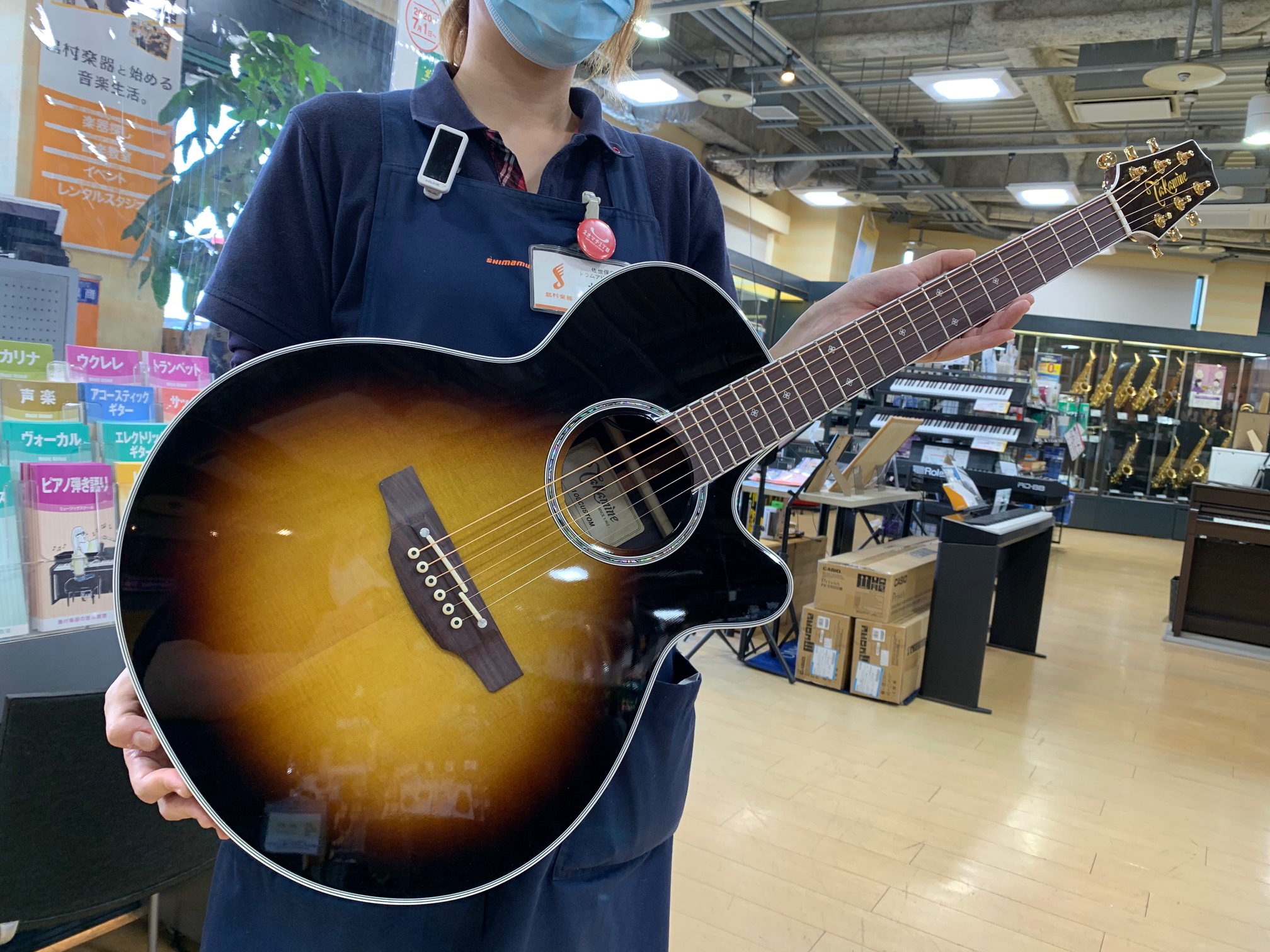 【新入荷】 Takamine / 100 CUSTOM　VSBが入荷しました！