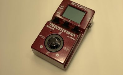 【エフェクター】ZOOM MS-60Bベースエフェクターで迷われている方へオススメのご紹介です！！