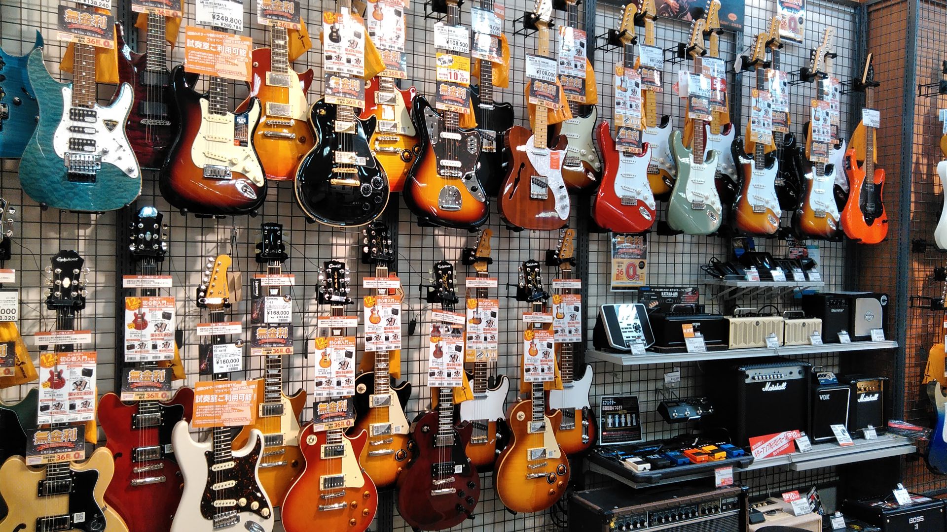 【エレキギター】無金利キャンペーン開催中！Gibson、Fender商品がお得に買えるチャンス！