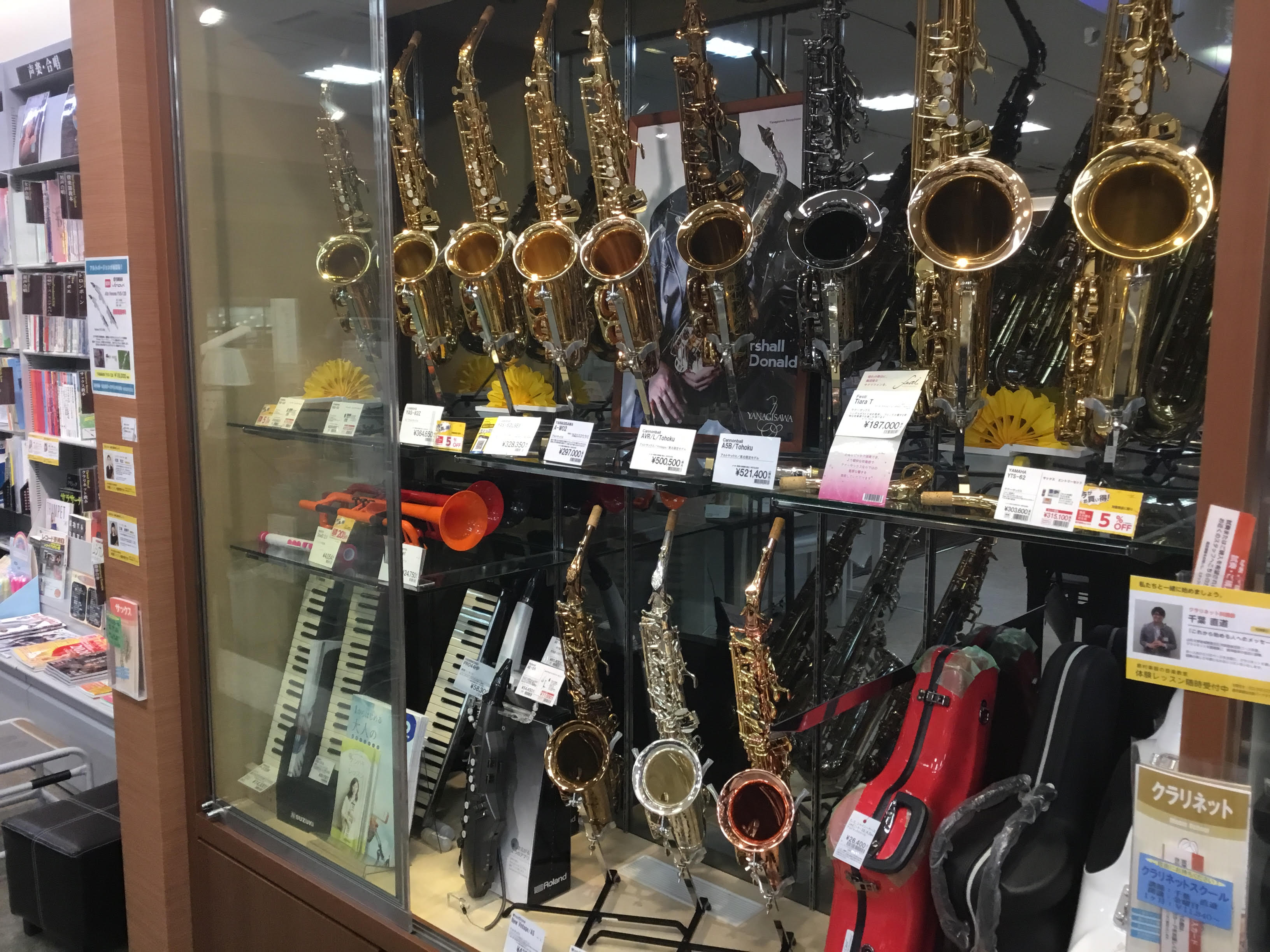 【管楽器】1/18(土）～1/26(日)SAXフェア開催、珠玉の1本に出会えます！