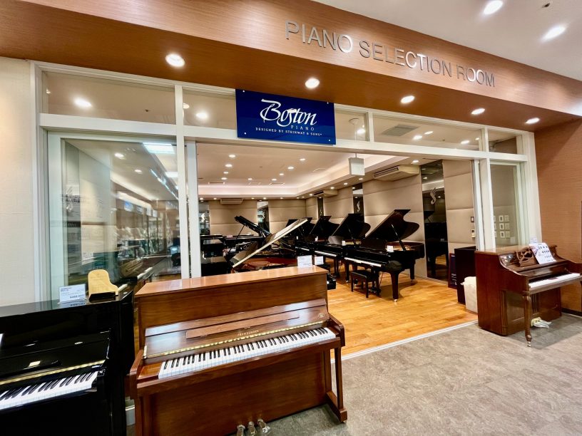 仙台泉パークタウンタピオ店アップライトピアノ、グランドピアノ展示情報