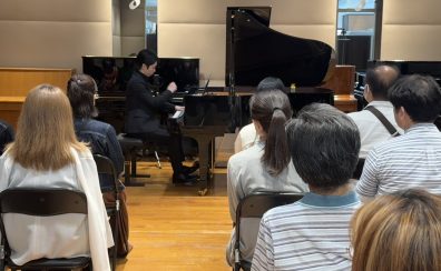 小瀧俊治ピアノコンサート 終了いたしました！