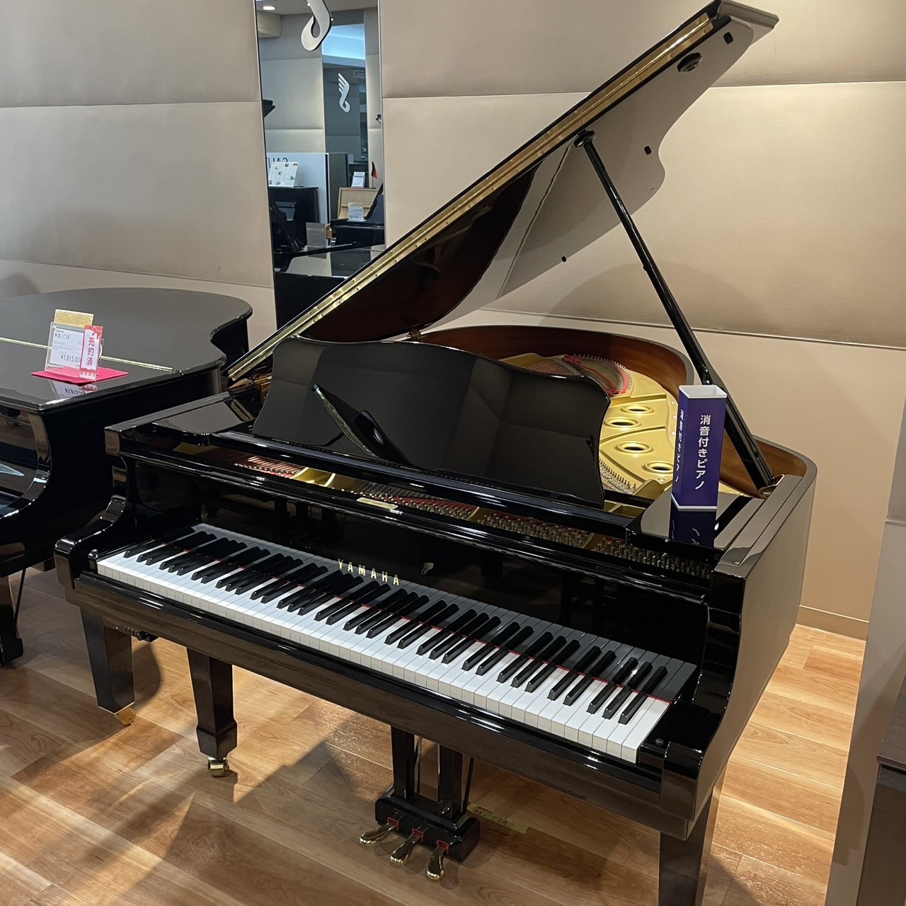 YAMAHA中古　C3A(消音ユニット付き)