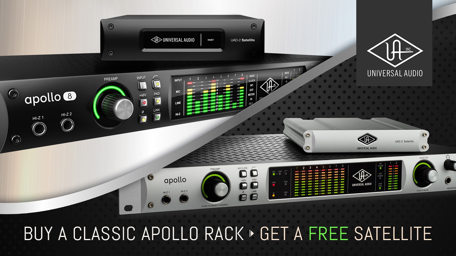 【DTM】Classic Apollo Rack + Free Satelliteキャンペーン開催！