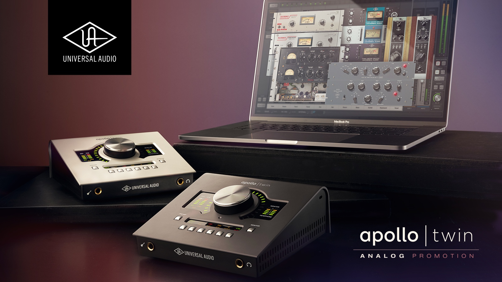 【キャンペーン！】Universal Audio : Apollo Twin アナログ・プロモーション