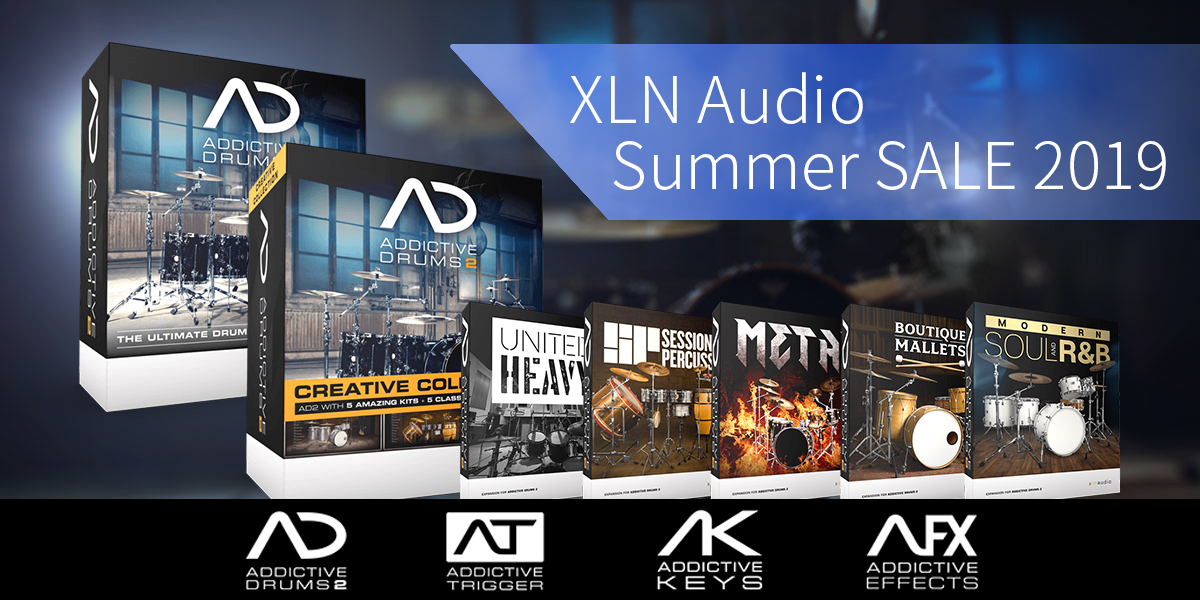 数量限定！XLN AUDIO Summer SALE 2019！