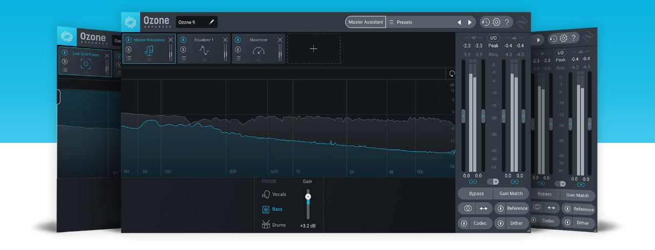 【DTM】新たに進化したマスタリングツールの定番【Ozone9】登場！	iZotope主力のプラグインを集めた【Music Production Suite3】も登場！