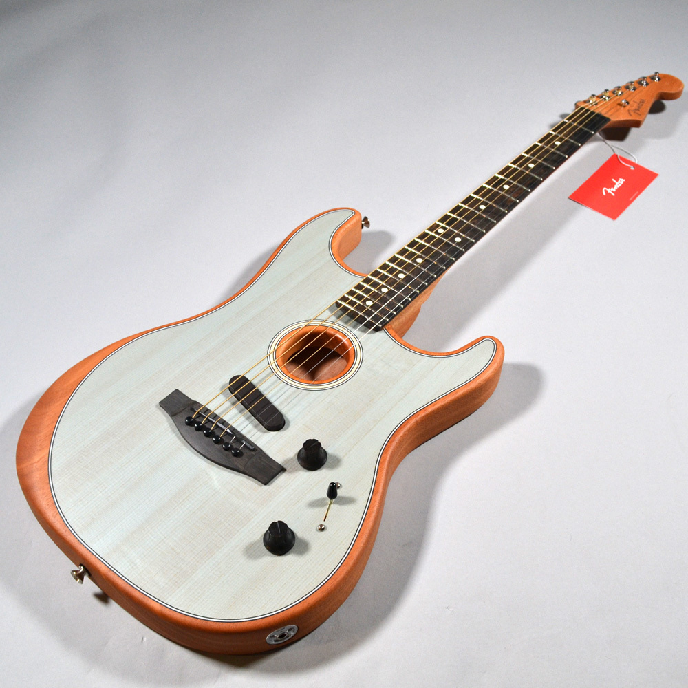 *American Acoustasonic™ Telecasterのご紹介 「American Acoustasonic™ Telecaster®」は常に進化を続けるフェンダーの精神を体現した楽器です。Fishman®と共同開発した強力なサウンドプロセッサーを内蔵し、スタジオワーク／ライブパフォー […]