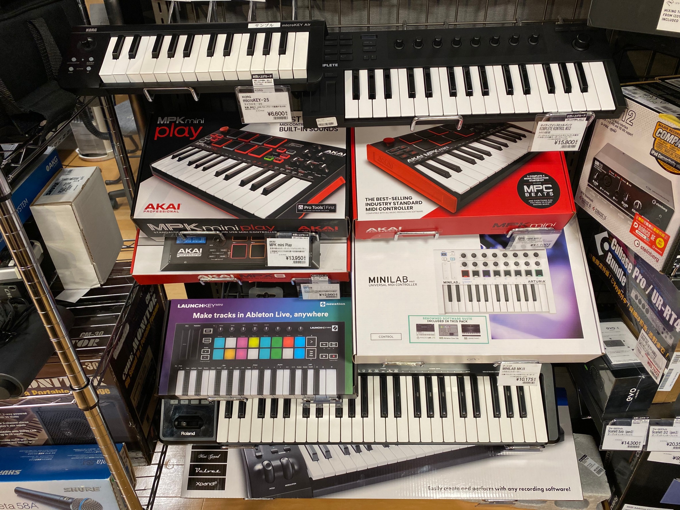 Dtm これからdtmを始める方へ Midiキーボード コントローラー編 島村楽器 仙台ロフト店
