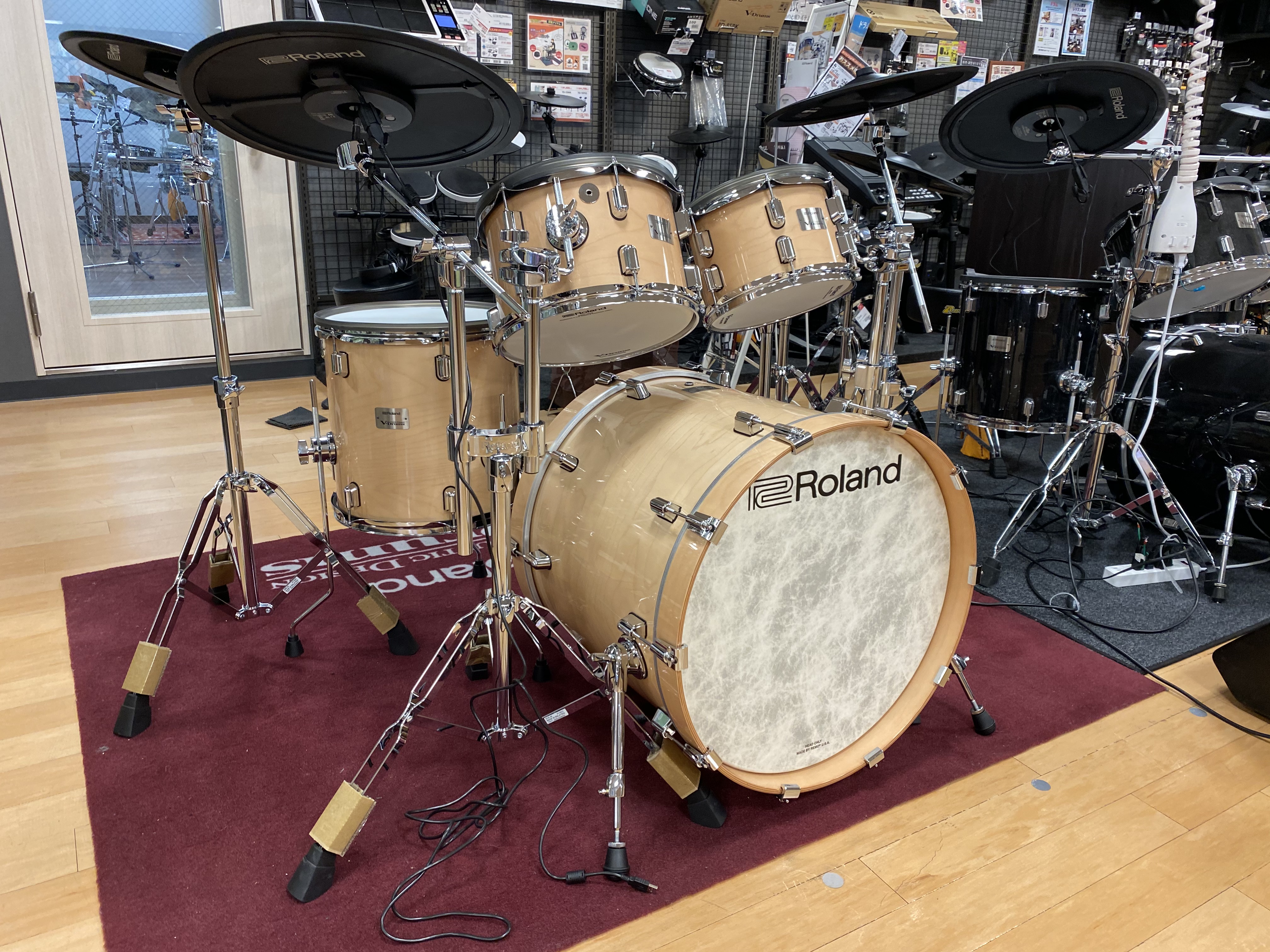 V-Drumの新しいTD-50X、VADシリーズ予約受付中！先行展示中！！