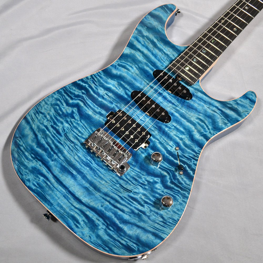 T's GuitarsDST-Pro22 Quilt ~Trans Blue~