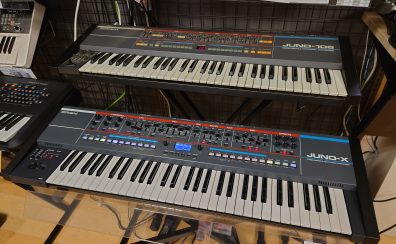 【シンセサイザー】Roland JUNO-X先行展示開始！