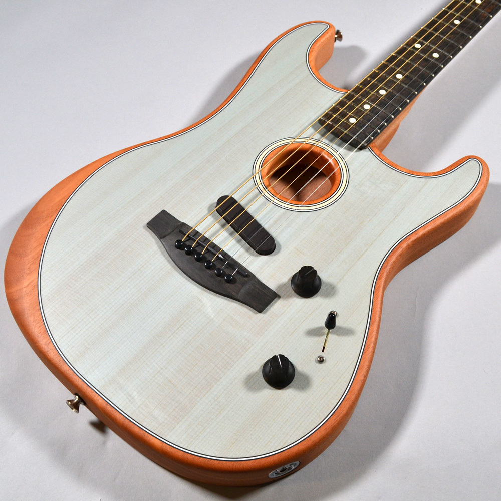Fender Acoustasonic Stratocaster Transparent Sonic Blue