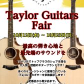 Taylorフェア開催！【10/12(水)～10/23(日)】