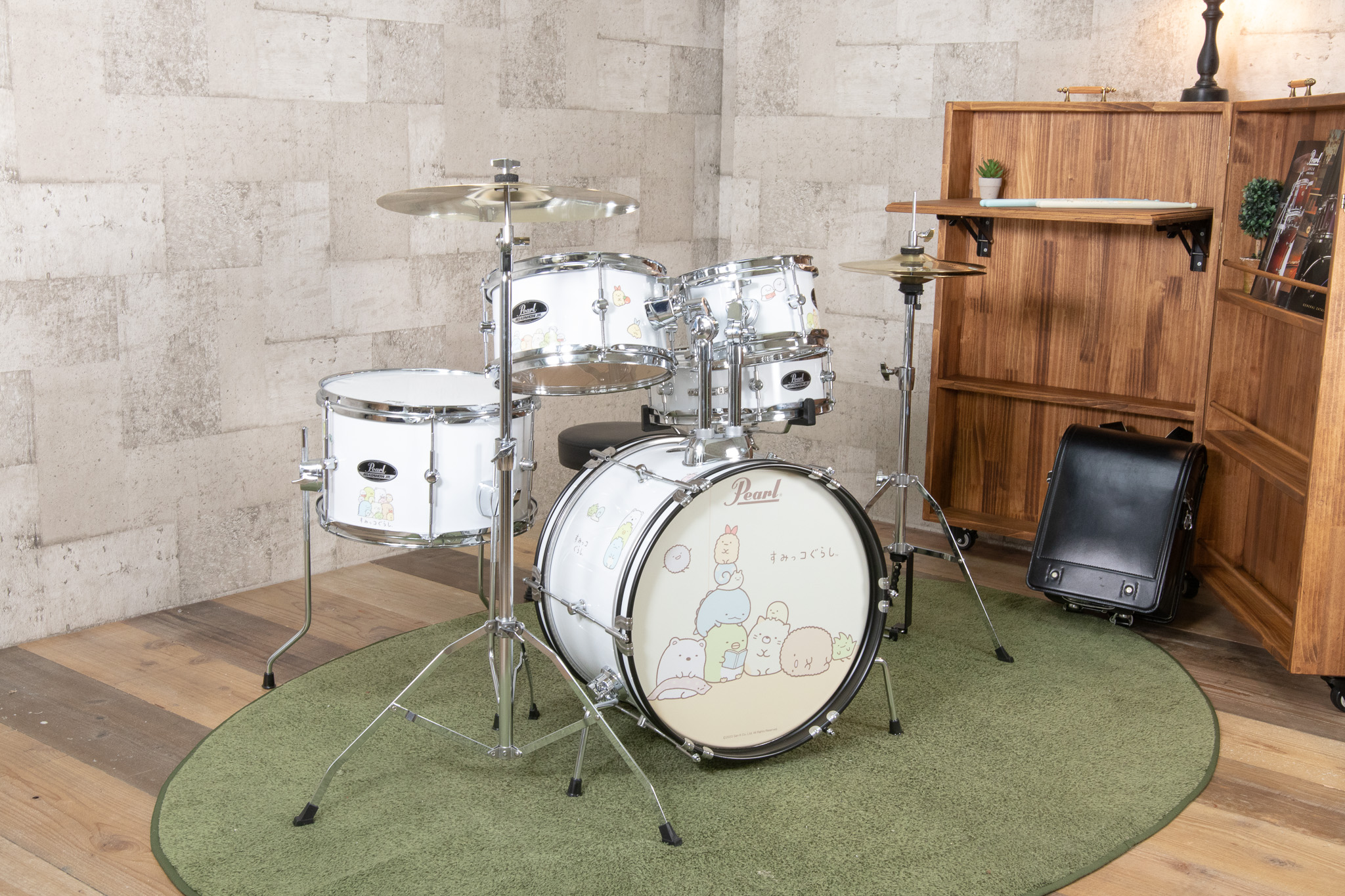 パール すみっコぐらしドラムセットRSJ465/C #SG