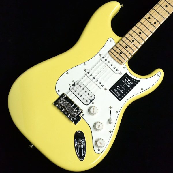 Fender Player Stratocaster HSS, Maple Fingerboard, Buttercream<br />
ピックガード浮きのため現品特価！<br />
通常価格￥109,890(税込)<br />
↓<br />
特別価格¥ 104,395(税込)