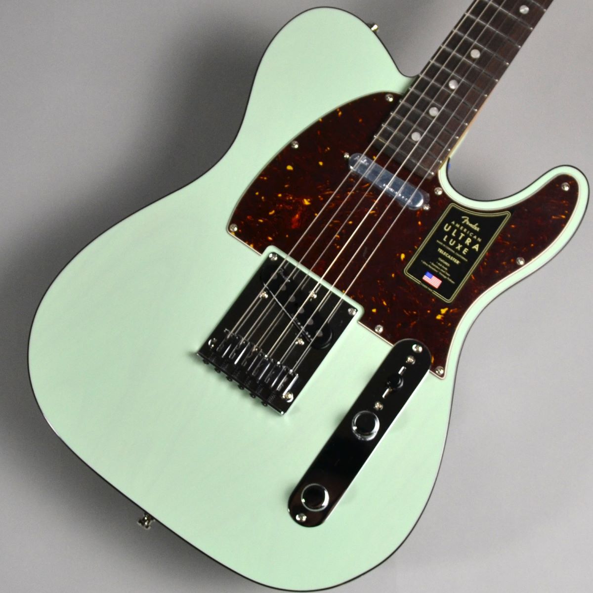 Fender AMERICAN ULTRA LUXE TELECASTER Transparent Surf Green