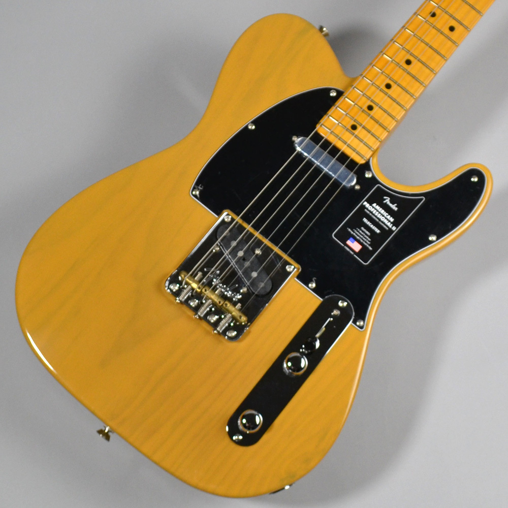 FenderAmerican Professional II Telecaster Maple Fingerboard Butterscotch Blonde