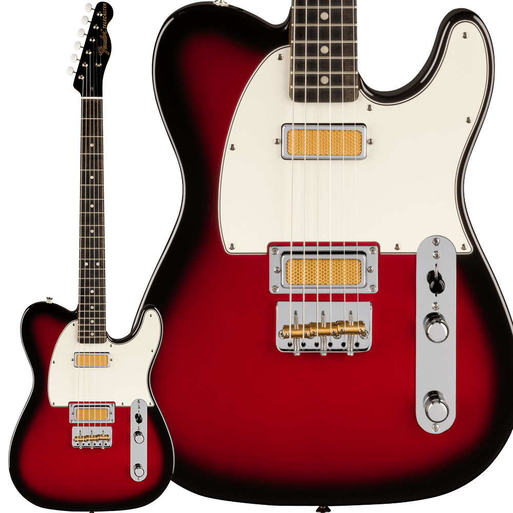 FenderGold Foil Telecaster Candy Apple Burst 