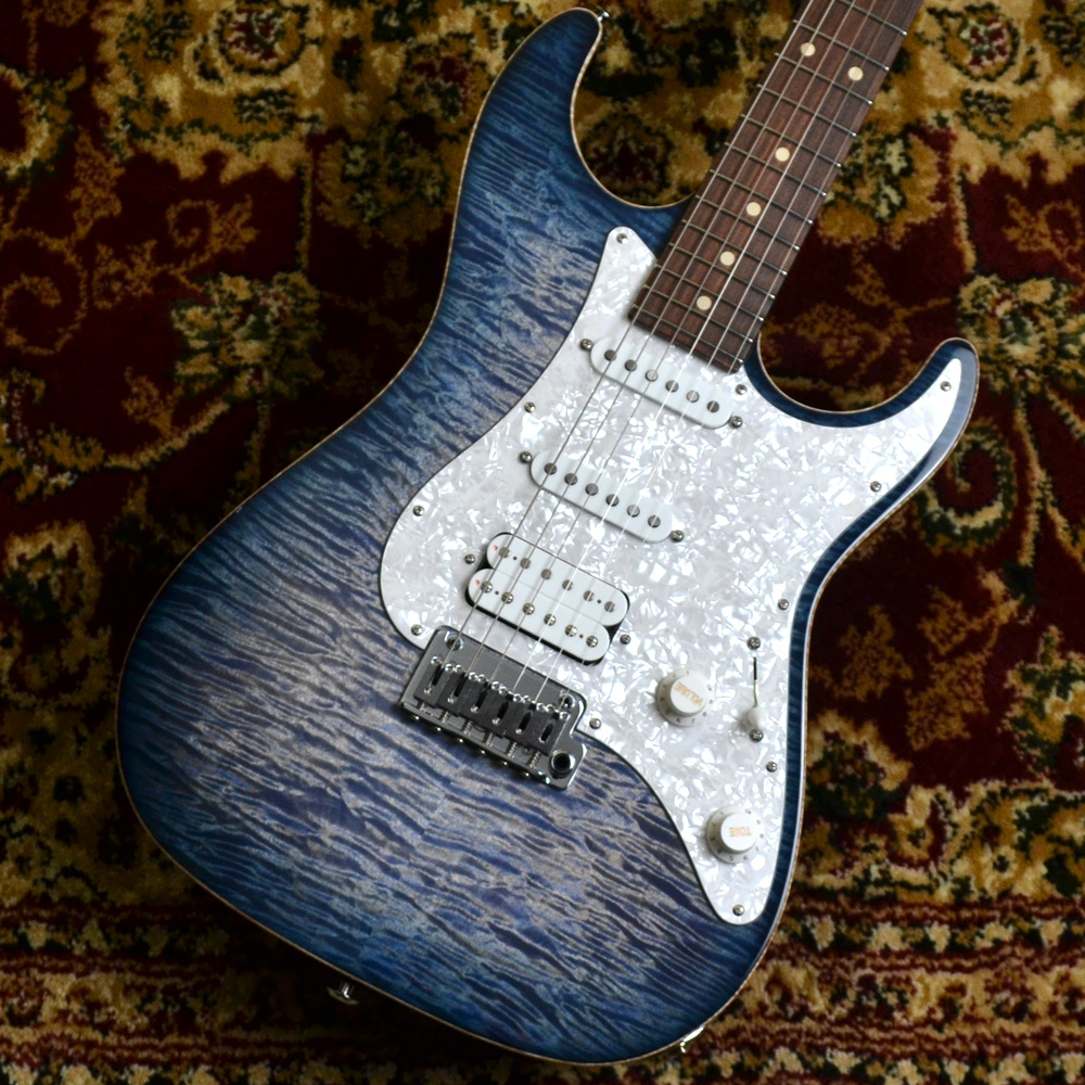 Suhr GuitarsCore Line Standard Plus Faded Trans Whale Blue Burst Pau Ferro
